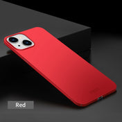 For iPhone 14 MOFI Frosted PC Ultra-thin Hard Case (Red) Eurekaonline