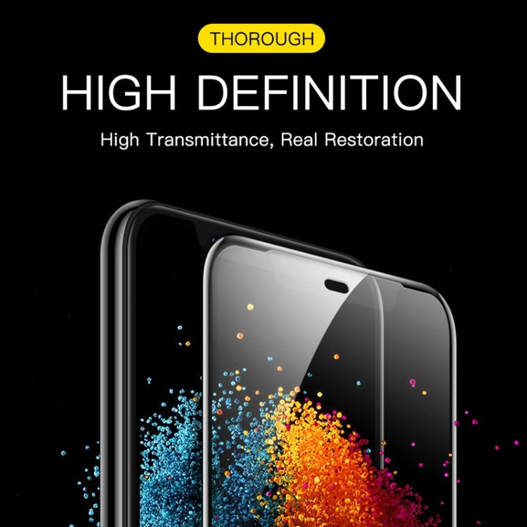 For iPhone 14 Pro AG Matte Frosted Full Cover Tempered Glass Film Eurekaonline
