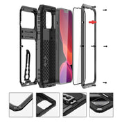 For iPhone 14 Pro Max Armor Shockproof Splash-proof Dust-proof Phone Case (Red) Eurekaonline