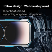 For iPhone 14 Pro Max R-JUST RJ17 Shockproof Armor Metal Phone Case(Blue) Eurekaonline