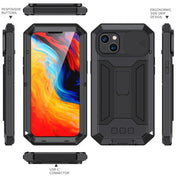 For iPhone 14 R-JUST Shockproof Waterproof Dust-proof Case (Black) Eurekaonline