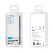 For iPhone 14 ROCK Frosted Plated Phone Case (Blue) Eurekaonline