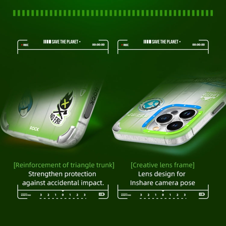 For iPhone 14 ROCK InShare Travel Series PC+TPU Phone Case (D915 Highway) Eurekaonline