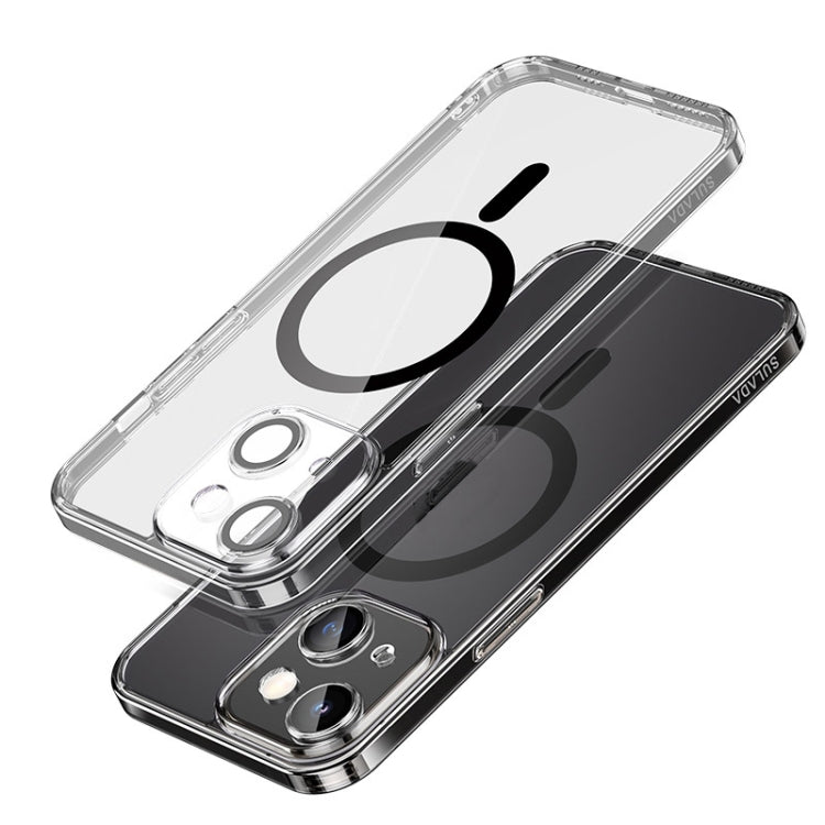 For iPhone 14 SULADA Jingpin Series All-inclusive Lens Electroplated TPU Phone Case(Black) Eurekaonline