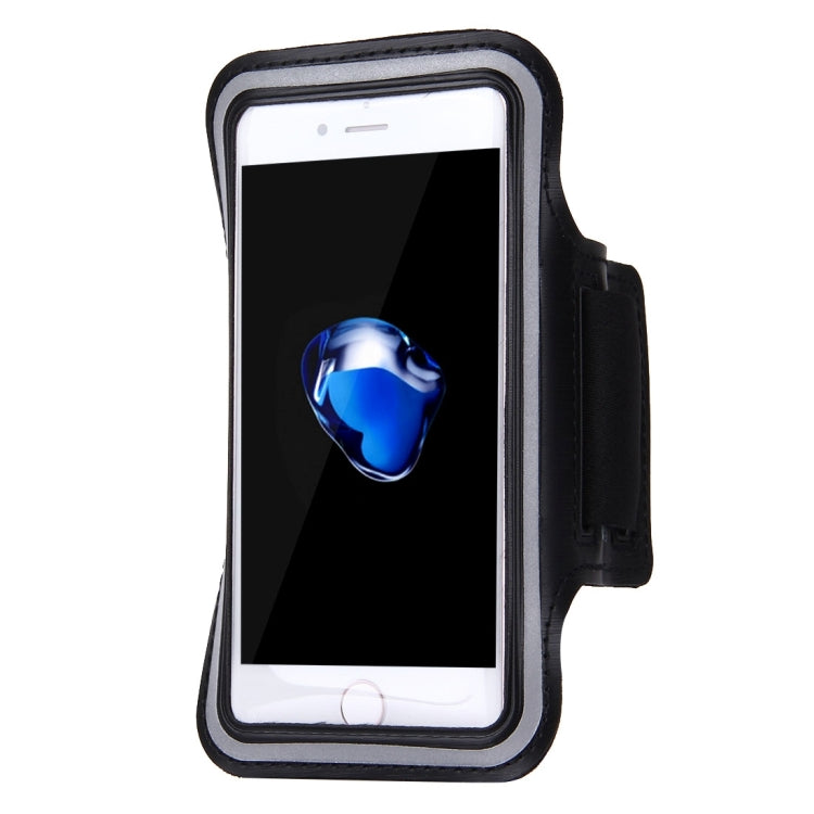 For iPhone 8 Plus & 7 Plus   Sport Armband Case with Key Pocket(Black) Eurekaonline