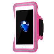 For iPhone 8 Plus & 7 Plus   Sport Armband Case with Key Pocket(Magenta) Eurekaonline