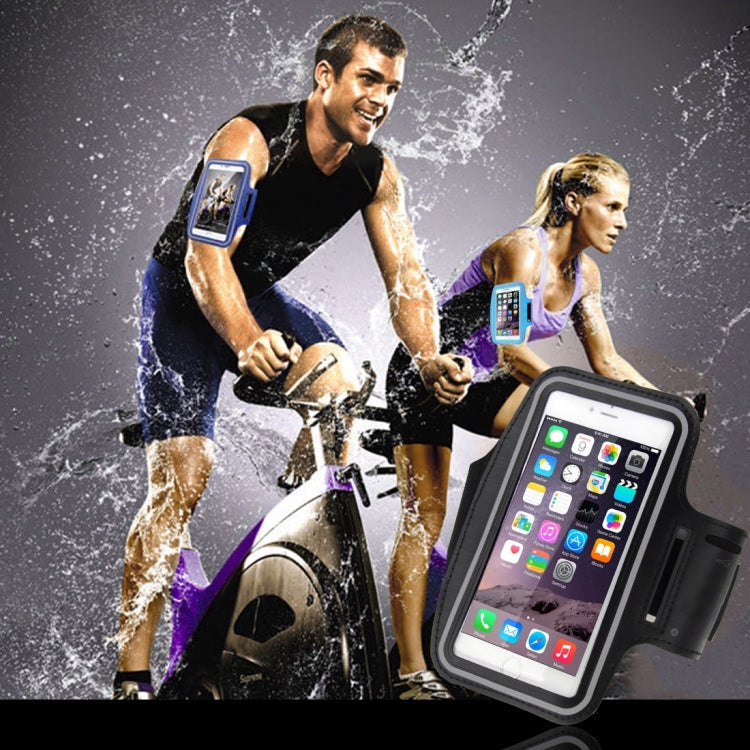 For iPhone 8 Plus & 7 Plus   Sport Armband Case with Key Pocket(Magenta) Eurekaonline