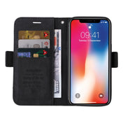 For iPhone XR BETOPNICE Dual-side Buckle Leather Phone Case(Black) Eurekaonline