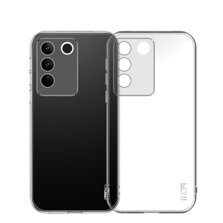 For vivo S16e MOFI Ming Series Ultra-thin TPU Phone Case(Transparent) Eurekaonline