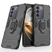 For vivo S16e Magnetic Ring Holder PC + TPU Phone Case(Navy Blue) Eurekaonline