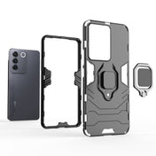 For vivo S16e Magnetic Ring Holder PC + TPU Phone Case(Red) Eurekaonline