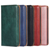 For vivo X90 Gloss Oil Solid Color Magnetic Leather Phone Case(Black) Eurekaonline
