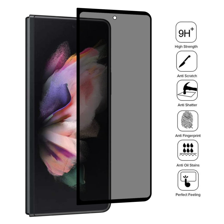 Full Cover Anti-peeping Tempered Glass Film For Samsung Galaxy Z Fold3 5G Eurekaonline