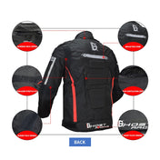 GHOST RACING GR-Y07 Motorcycle Cycling Jacket Four Seasons Locomotive Racing Anti-Fall Cloth, Size: L(Light Grey) Eurekaonline