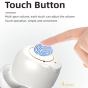 GM-902 Wireless Magnetic Charging Bluetooth Hearing Aids Elderly Sound Amplifier(Red Blue+Black) Eurekaonline
