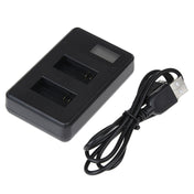 GP158-B LCD Screen Dual Batteries Charger for GoPro HERO3+ /3 (AHDBT-301, AHDBT-302), Displays Charging Capacity Eurekaonline