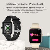GT30 1.69 inch TFT Screen Smart Watch, Steel Bnad IP67 Waterproof Support Bluetooth Call / Multiple Sports Modes(Gold) Eurekaonline