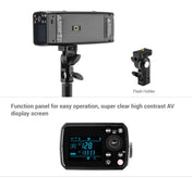 Godox AD200 Pro Pocket Flash Light  TTL HSS 2.4G Wireless X System Outdoor Flash Speedlight(UK Plug) Eurekaonline