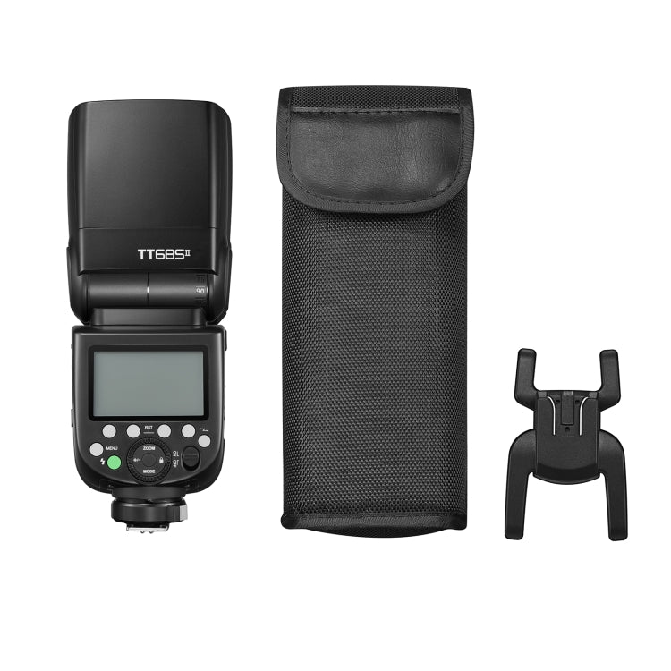 Godox TT685II-O 2.4GHz Wireless TTL HSS 1/8000s Flash Speedlite for Olympus (Black) Eurekaonline