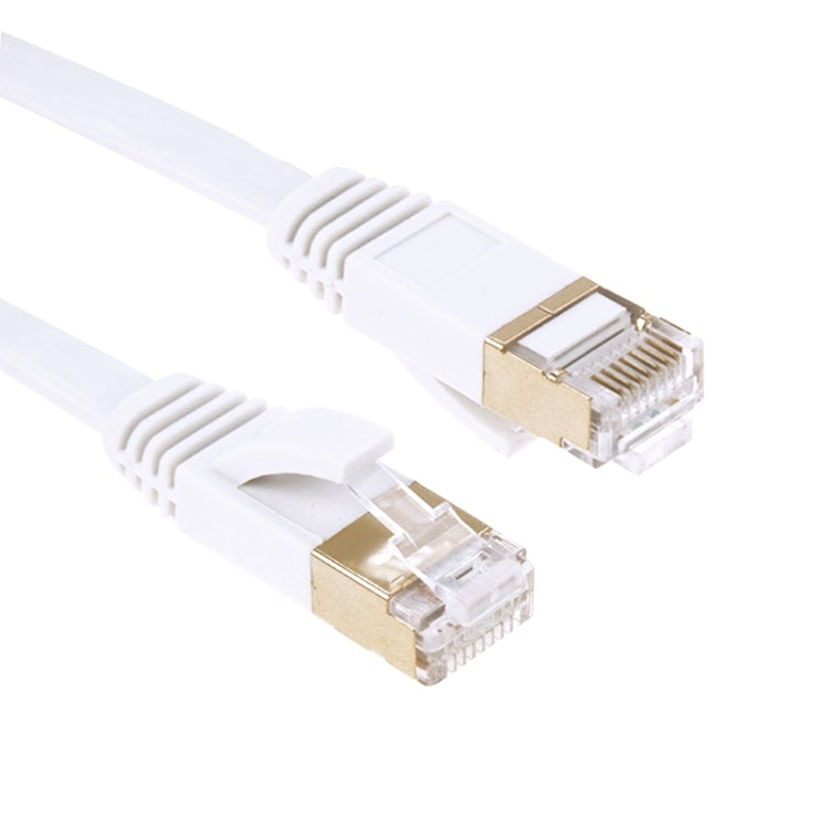 Gold Plated Head CAT7 High Speed 10Gbps Ultra-thin Flat Ethernet Network LAN Cable Eurekaonline