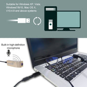 Groudchat JP1DV1 1080P HD Smart Camera Mobile Phone USB Live Camera for Glasses Legs, Built-in Sound-absorbing and Noise-reducing Microphone(Gold) Eurekaonline