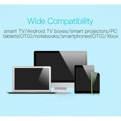 H18+ 2.4GHz Mini Wireless Keyboard Full Touchpad with 3-Level Adjustable Backlight(Black) Eurekaonline