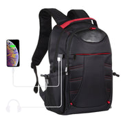 HAWEEL Foldable Removable Outdoor Portable Dual Shoulders Laptop Backpack(Black) Eurekaonline