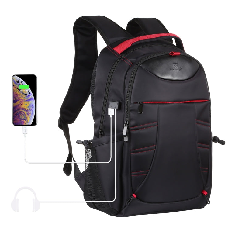 HAWEEL Foldable Removable Outdoor Portable Dual Shoulders Laptop Backpack(Black) Eurekaonline