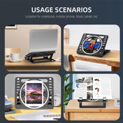 HAWEEL Gaming RGB Laptop Cooler Desk Stand Eurekaonline