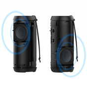 HOPESTAR P7 Mini Portable Rabbit Wireless Bluetooth Speaker, Built-in Mic, Support AUX / Hand Free Call / FM / TF(Black) Eurekaonline