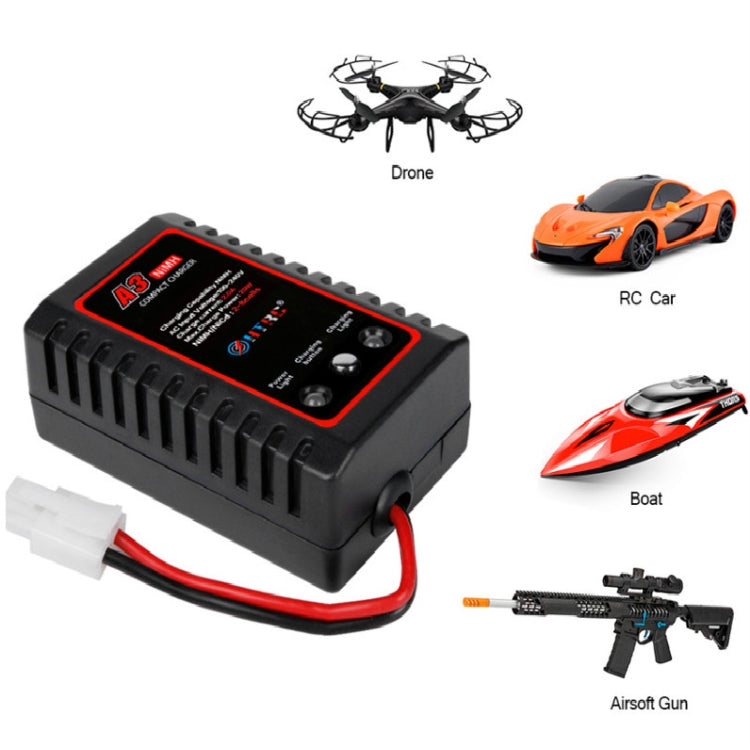 HTRC A3 20W Ni-MH Ni-Cr Charger Toy Model Airplane Charger, EU Plug Eurekaonline