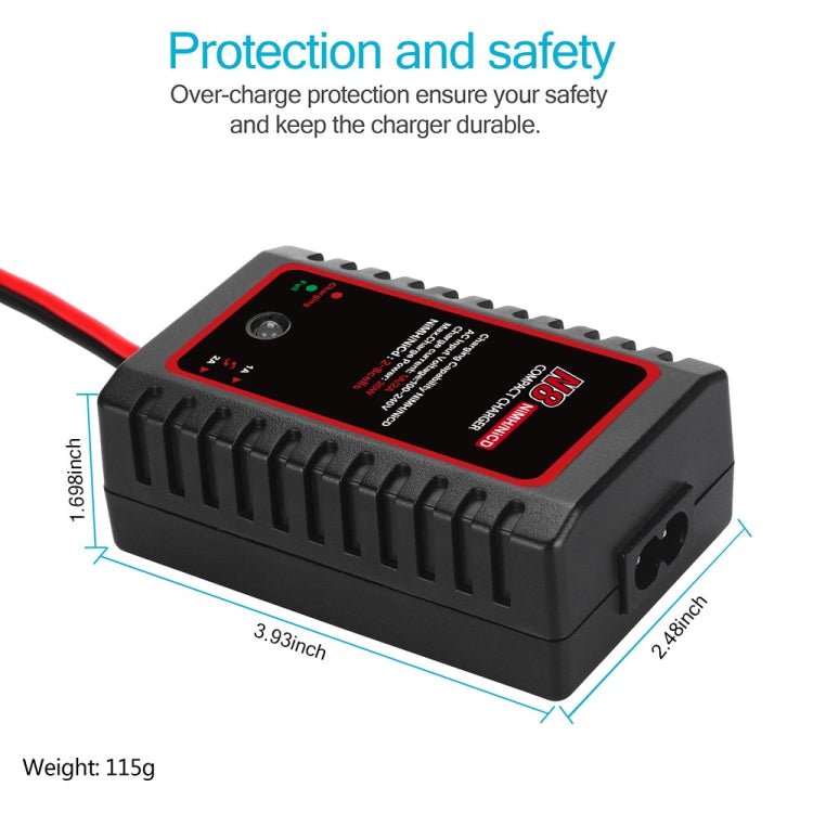 HTRC N8 Ni-MH Ni-Cr Battery Charger Smart Balance Charger, US Plug Eurekaonline