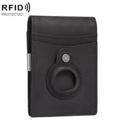 HUMERPAUL BP993 RFID Anti-Theft Brush Pocket Card Bag Suitable For AirTag(Black) Eurekaonline