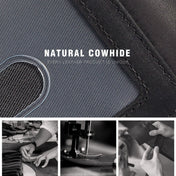 HUMERPAUL BP993 RFID Anti-Theft Brush Pocket Card Bag Suitable For AirTag(Dark Brown) Eurekaonline