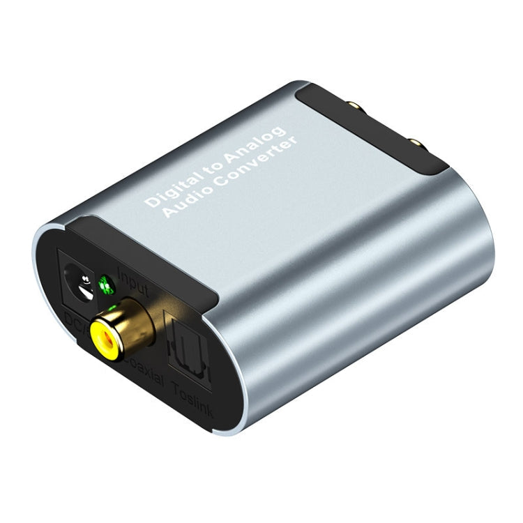 HW-25DA R/L Digital To Analog Audio Converter With 3.5mm Jack SPDIF Audio Decoder with SPDIF+USB Cable Eurekaonline