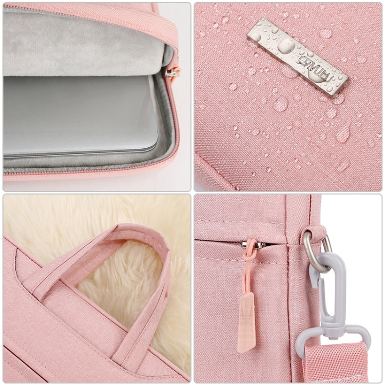 Handbag Laptop Bag Inner Bag with Power Bag, Size:16.1 inch(Pink) Eurekaonline