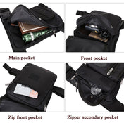 HaoShuai 325 Multi-Function Nylon Leg Bag Mountaineering Outdoor Travel Sports Convenient Waist Bag(Brown) Eurekaonline