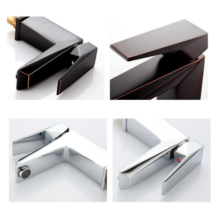 Hardware Faucet Bathroom Hot & Cold Water Faucet, Specification: Electroplating 81502 Eurekaonline