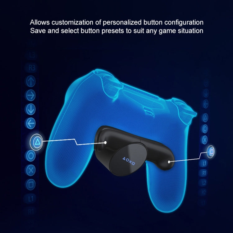 Heart For Game Controller Rear Side Key Connecting Plate Additional Buttons On The Back Connect The Rear Extension Unit For PS4 Eurekaonline