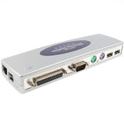 Hi-speed USB 2.0 Docking Station with 8 Ports (2xUSB 2.0 + PS2 Mouse + PS2 Keyboard + RS232 + DB25 + LAN + Upstream),Silver(Silver) Eurekaonline