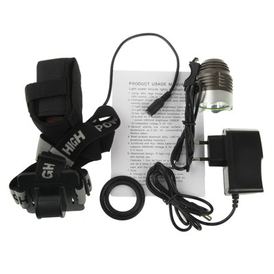 High Power LED Bicycle Light and Headlight, SSC LED W724CD, 4-mode, White Light, Luminous Flux: 1200lm Eurekaonline