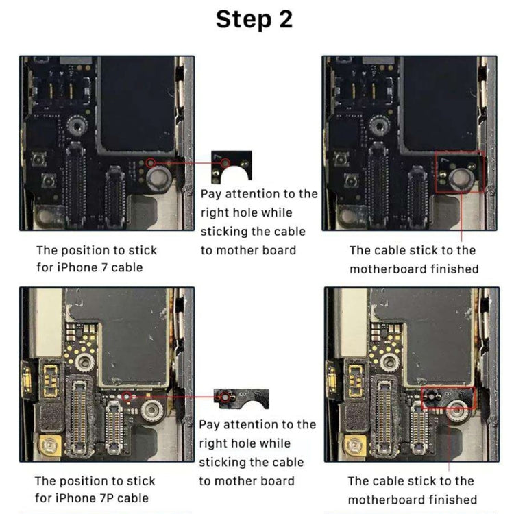 Home Button (3rd ) with Flex Cable (Not Supporting Fingerprint Identification) for iPhone 8 Plus / 7 Plus / 8 / 7(Black) Eurekaonline