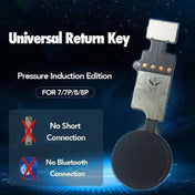 Home Button (3rd ) with Flex Cable (Not Supporting Fingerprint Identification) for iPhone 8 Plus / 7 Plus / 8 / 7(Black) Eurekaonline