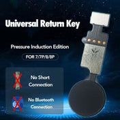 Home Button (3rd ) with Flex Cable (Not Supporting Fingerprint Identification) for iPhone 8 Plus / 7 Plus / 8 / 7(Silver) Eurekaonline