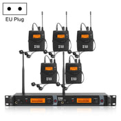 IEM1200 Wireless Transmitter 5 Bodypack Stage Singer In-Ear Monitor System(EU Plug) Eurekaonline