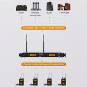 IEM1200 Wireless Transmitter 5 Bodypack Stage Singer In-Ear Monitor System(US Plug) Eurekaonline