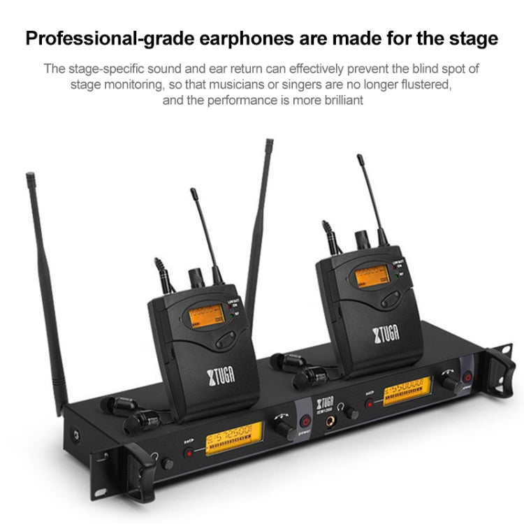 IEM1200 Wireless Transmitter 5 Bodypack Stage Singer In-Ear Monitor System(US Plug) Eurekaonline