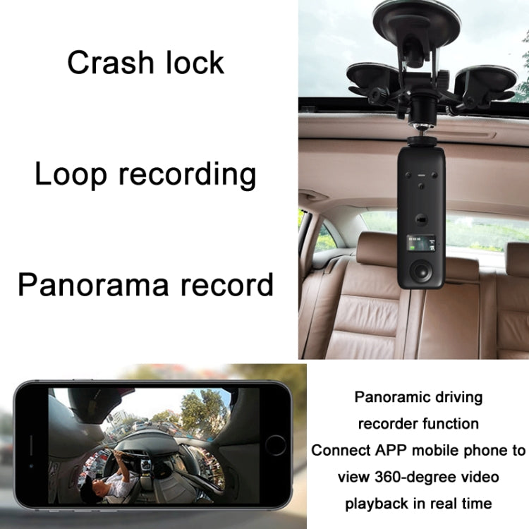 IJOYER A3S 4K Cycling Anti-Shake 360 Panoramic Action Camera (Black) Eurekaonline