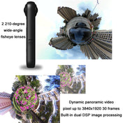 IJOYER A3S 4K Cycling Anti-Shake 360 Panoramic Action Camera (Black) Eurekaonline