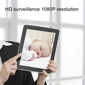 Indoor 4CH HD 1080P Security Wireless IP IR Camera Wifi Kit, Support Night Vision / PIR Detection / Two-Way Audio & Micro SD Card (128GB Max, IR Distance: 9m(White) Eurekaonline